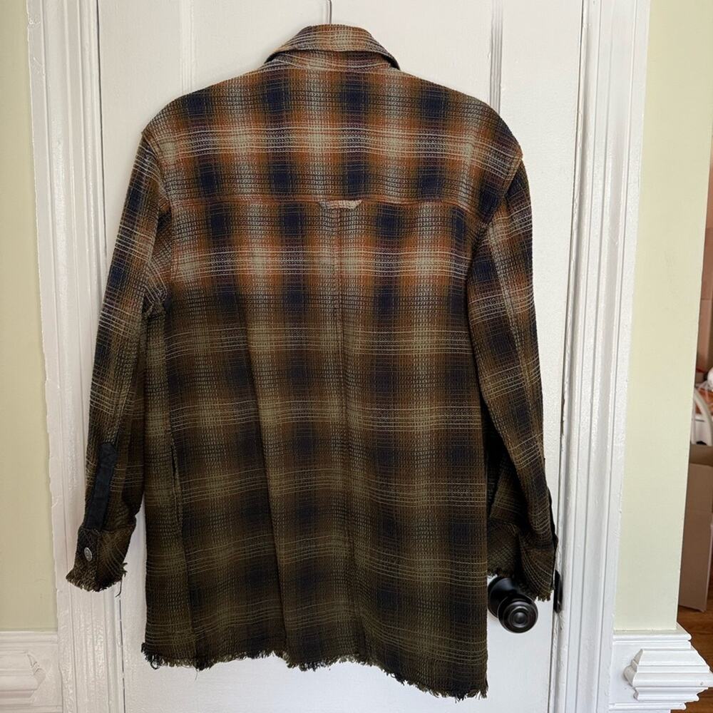 Free People Anneli Plaid Shirt Jacket - Picture 8 of 8